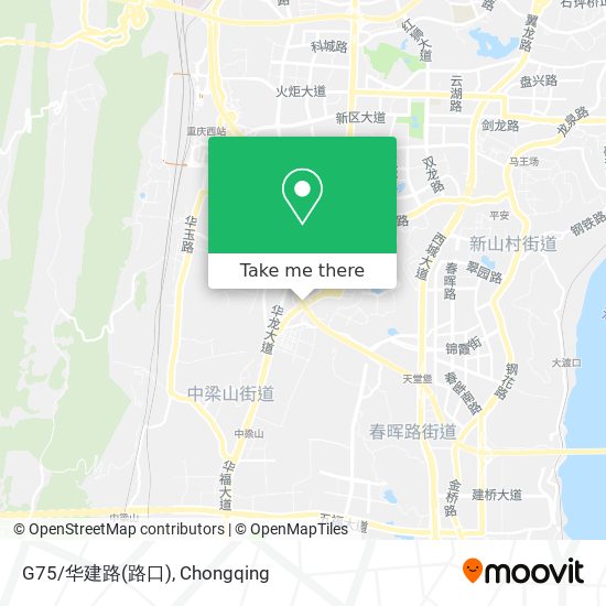 G75/华建路(路口) map