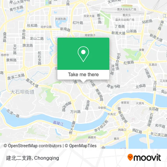 建北二支路 map