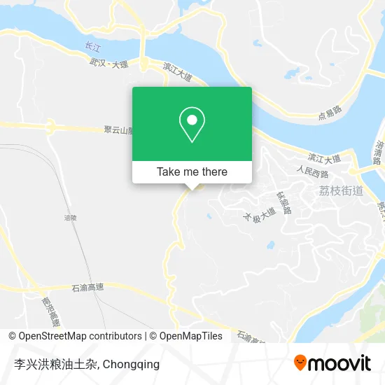 李兴洪粮油土杂 map