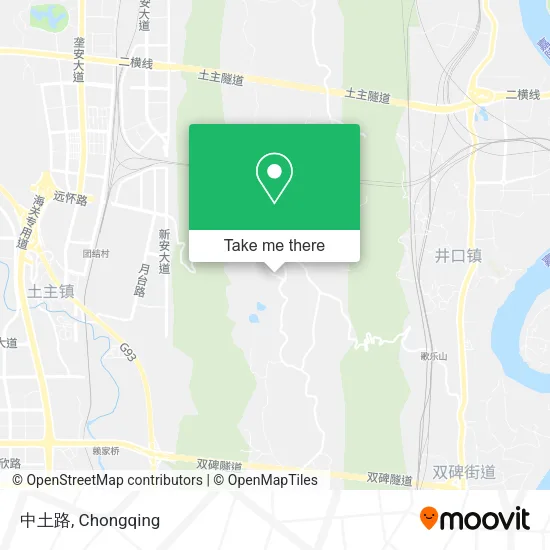 中土路 map