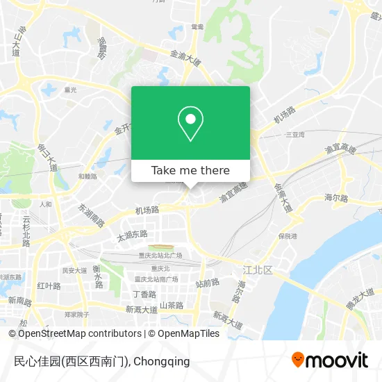 民心佳园(西区西南门) map