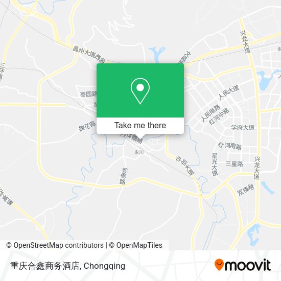 重庆合鑫商务酒店 map