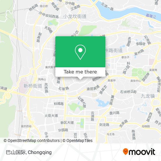 巴山国际 map