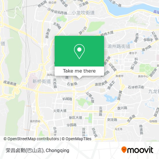荣昌卤鹅(巴山店) map