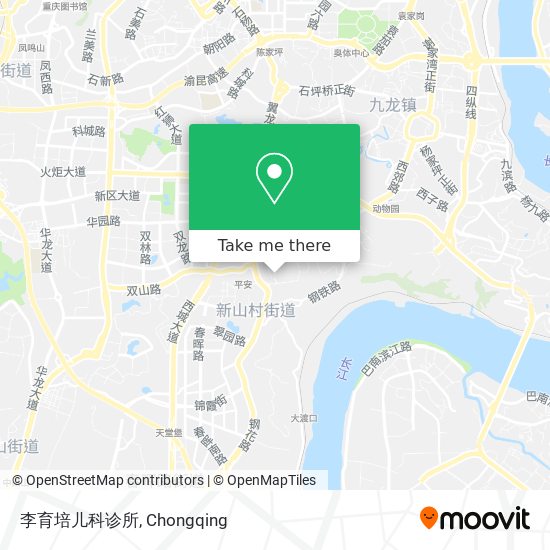 李育培儿科诊所 map
