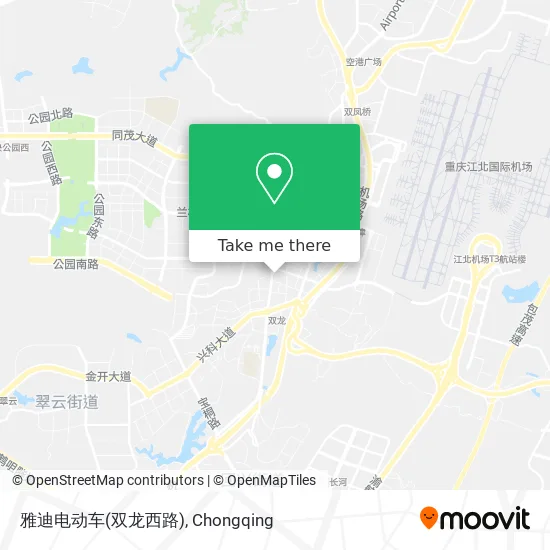 雅迪电动车(双龙西路) map