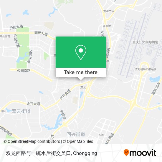 双龙西路与一碗水后街交叉口 map