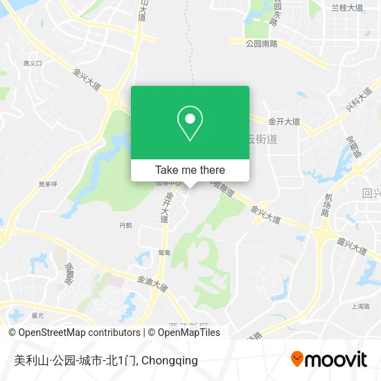 美利山·公园-城市-北1门 map