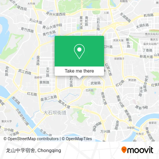 龙山中学宿舍 map
