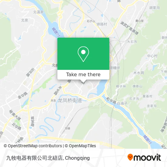九牧电器有限公司北碚店 map