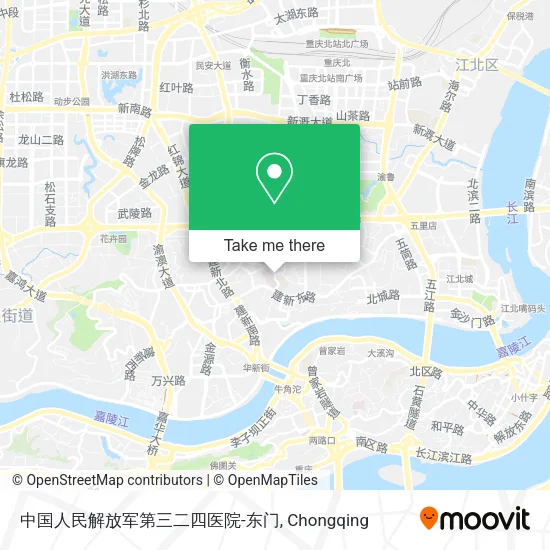 中国人民解放军第三二四医院-东门 map