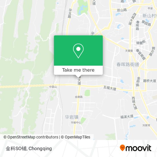 金科SO铺 map