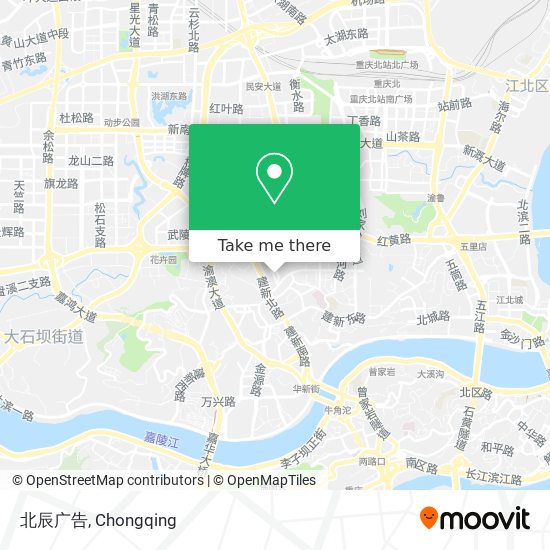 北辰广告 map