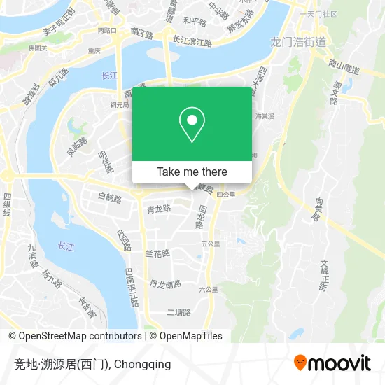 竞地·溯源居(西门) map