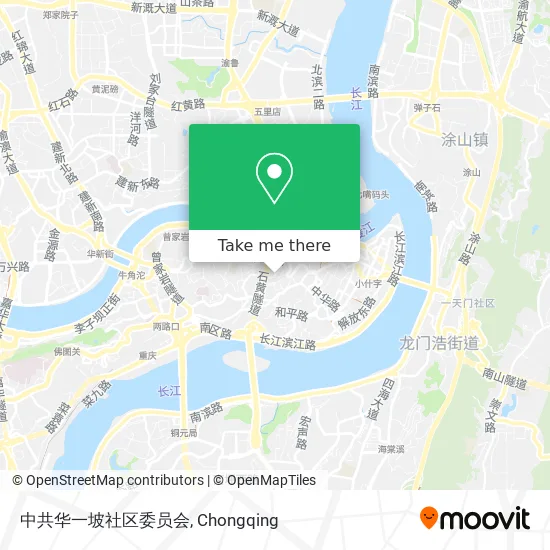 中共华一坡社区委员会 map