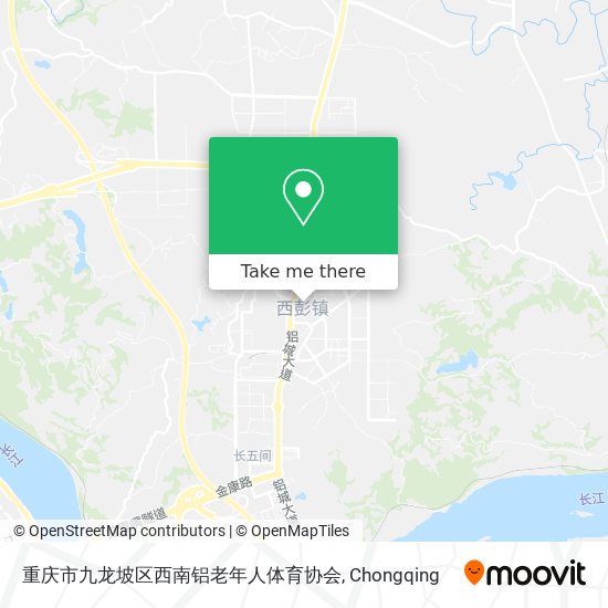 重庆市九龙坡区西南铝老年人体育协会 map