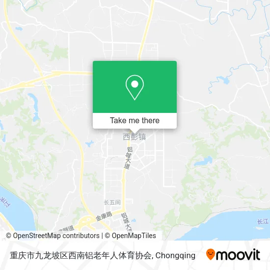 重庆市九龙坡区西南铝老年人体育协会 map