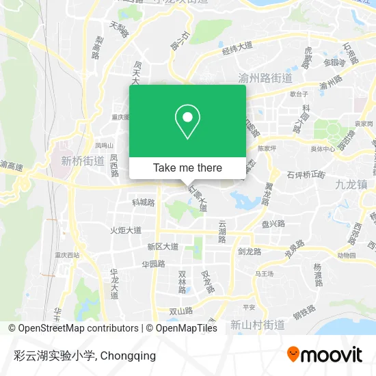 彩云湖实验小学 map
