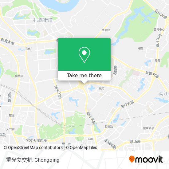 重光立交桥 map