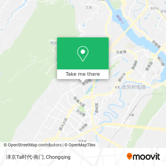 泽京Ta时代-南门 map