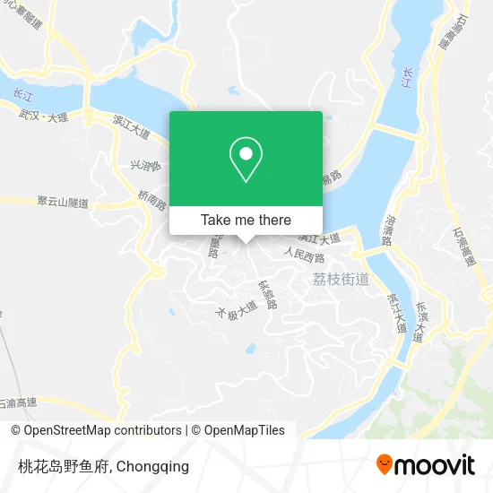 桃花岛野鱼府 map