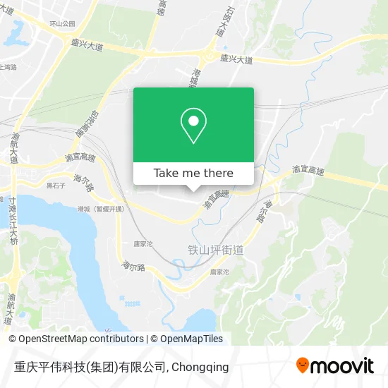 重庆平伟科技(集团)有限公司 map