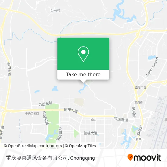 重庆竖喜通风设备有限公司 map