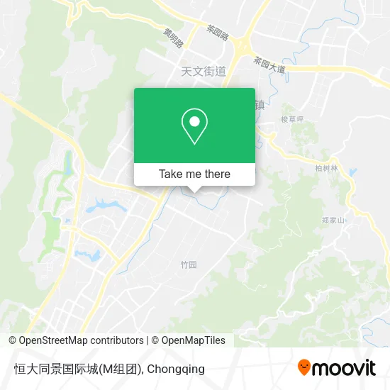 恒大同景国际城(M组团) map