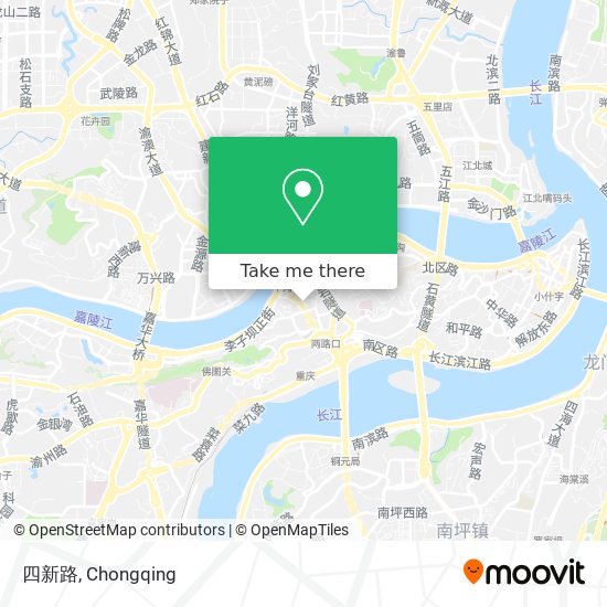 四新路 map