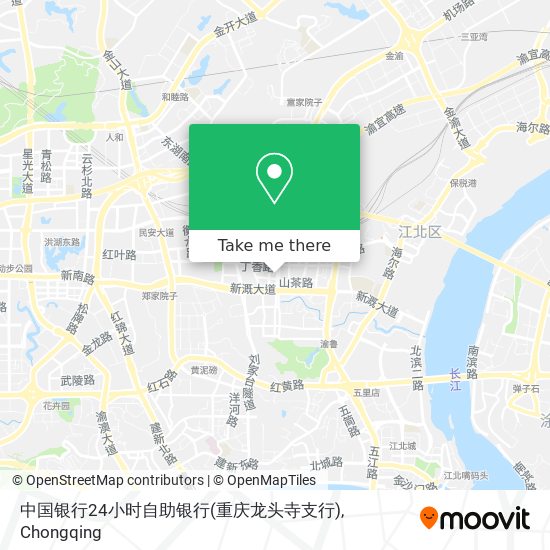 中国银行24小时自助银行(重庆龙头寺支行) map