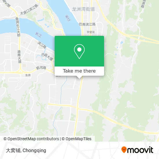 大窝铺 map