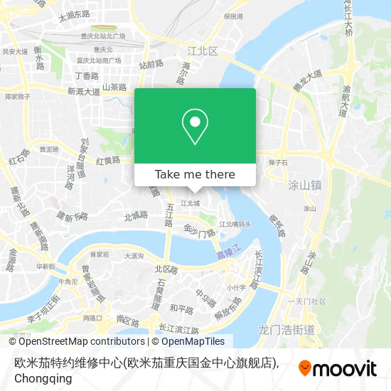 欧米茄特约维修中心(欧米茄重庆国金中心旗舰店) map