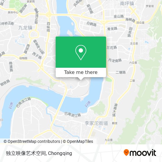 独立映像艺术空间 map