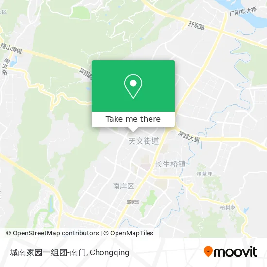 城南家园一组团-南门 map