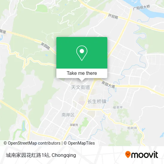 城南家园花红路1站 map