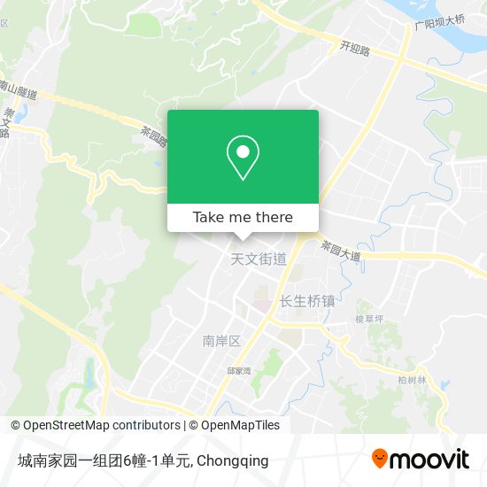 城南家园一组团6幢-1单元 map