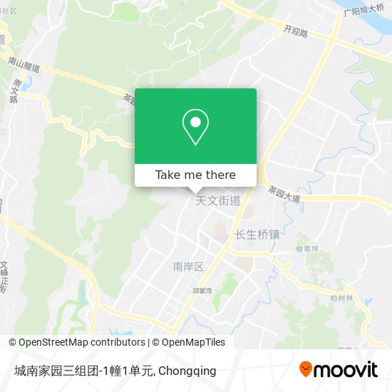 城南家园三组团-1幢1单元 map
