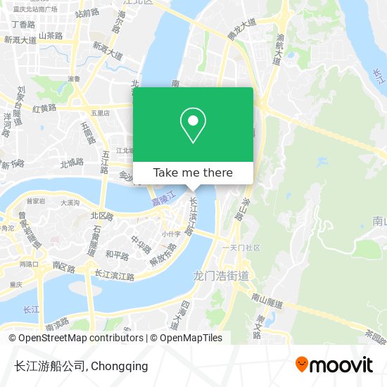 长江游船公司 map