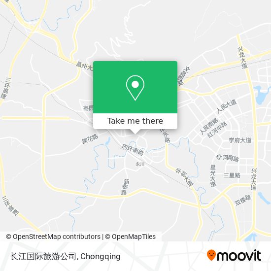 长江国际旅游公司 map
