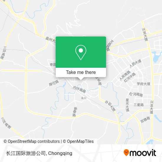 长江国际旅游公司 map