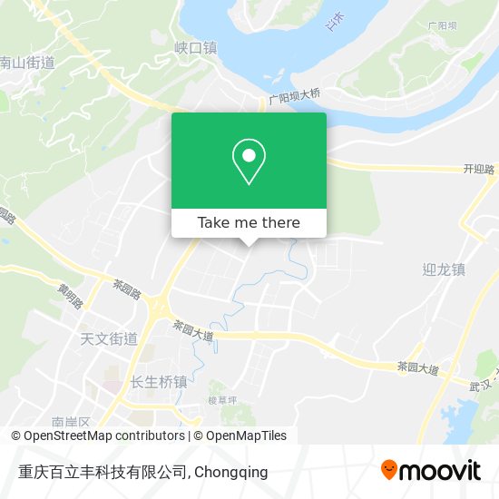 重庆百立丰科技有限公司 map