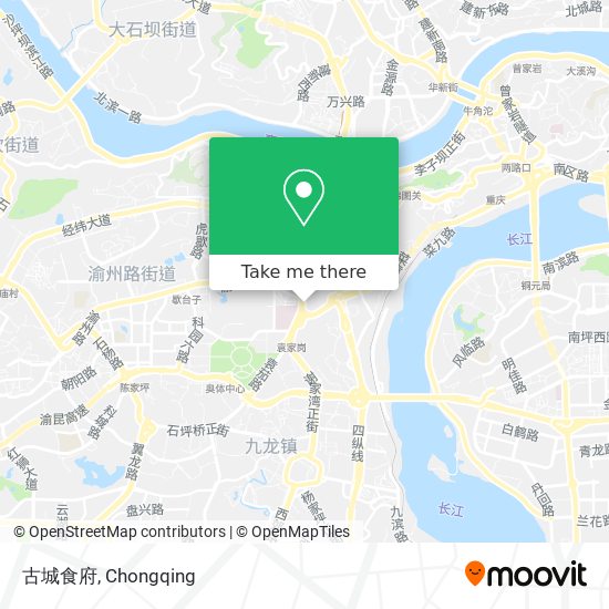 古城食府 map