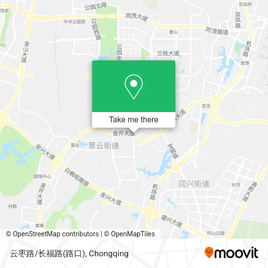 云枣路/长福路(路口) map