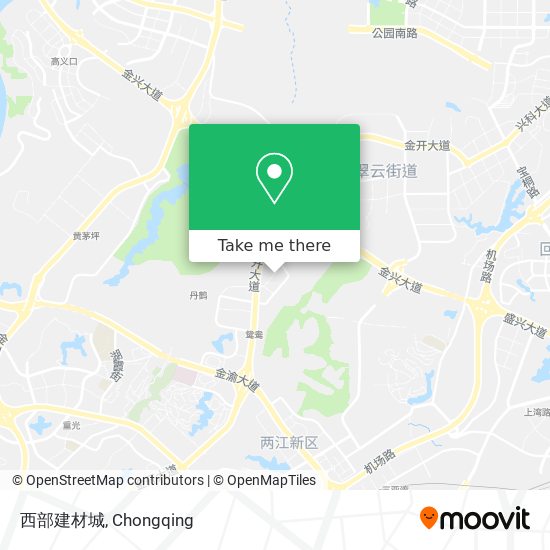西部建材城 map