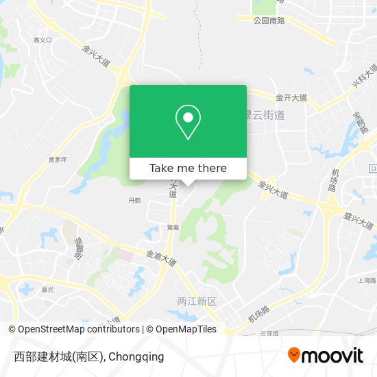 西部建材城(南区) map