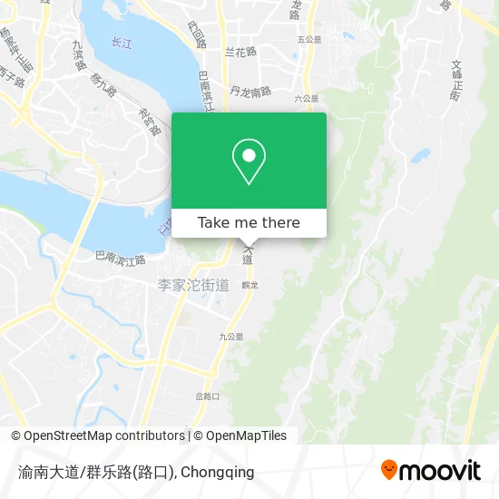 渝南大道/群乐路(路口) map