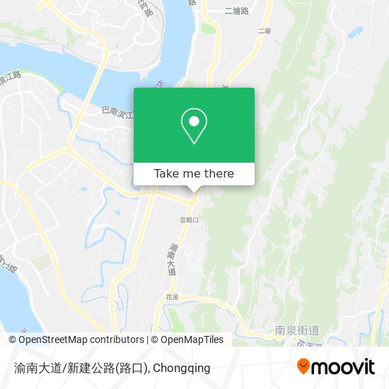 渝南大道/新建公路(路口) map