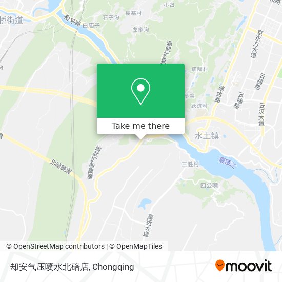 却安气压喷水北碚店 map