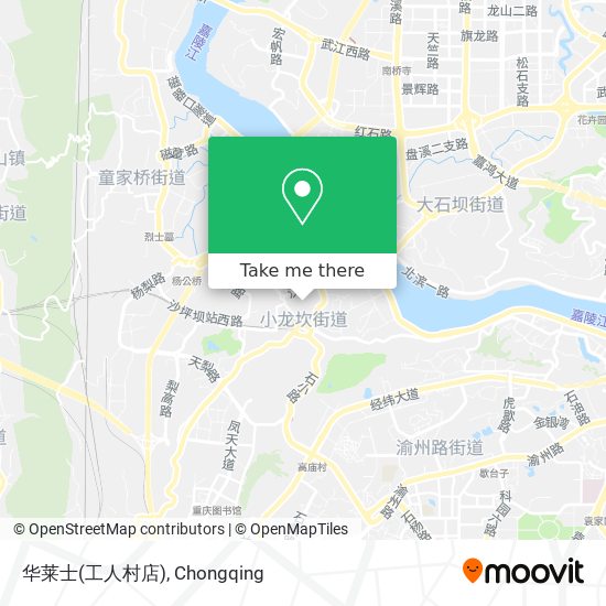 华莱士(工人村店) map