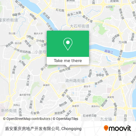 盾安重庆房地产开发有限公司 map